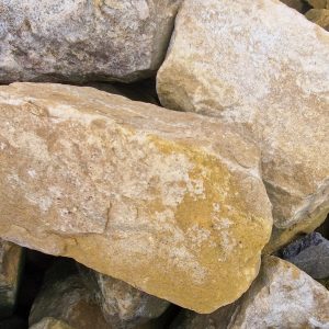 Sandstein Quader gelb 25 historisch behauen