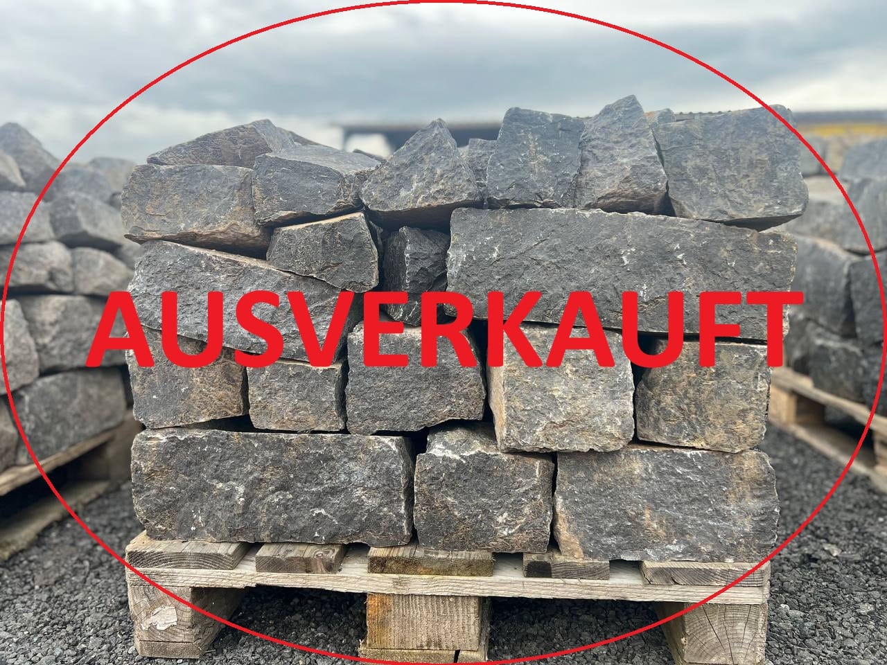 Basalt Mauersteine 8 15 gespalten