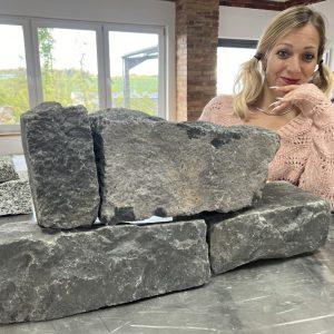 Basalt Mauersteine 10-20 gespalten