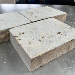 Marmor Stein Bodenbelag Naturstein Pflaster 16 x 23 auf Lager nachhaltiger Gartenbau robuster Bodenbelag Gehweg Fu&szlig;weg Gartenweg Wegebau