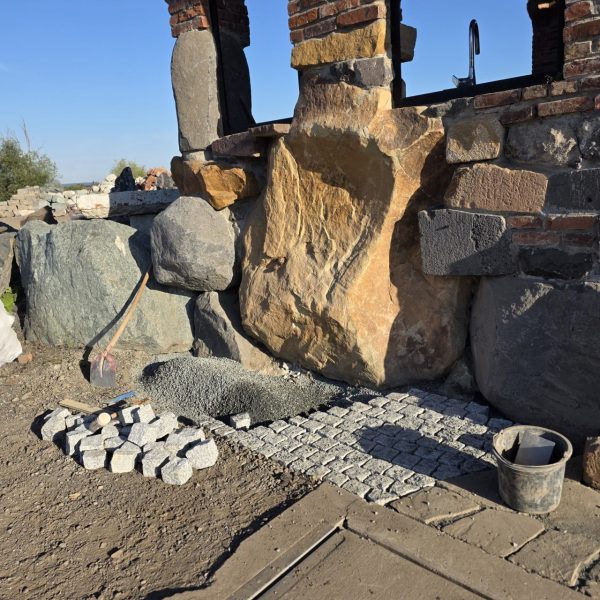 Granit Pflaster 8/11 grau – Bild 2
