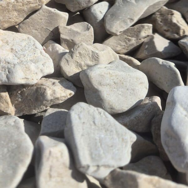 runder Kies Jura Marmor kaufen online bestellen bei Bollerrocks Lagerware Selbstabholer oder Lieferung