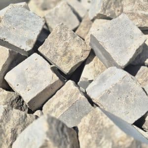 Dolomit grau Pflasterw&uuml;rfel 10 x 10 x 10