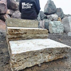 Hausbau Neubau Gartenbau Gartenplanung Nat&uuml;rliche Treppenanlage Organischer Garten Landschaftsbau