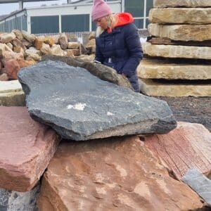 Unregelm&auml;&szlig;ige Steinplatten f&uuml;r gro&szlig;z&uuml;gige Au&szlig;enbereiche M&uuml;nchen Rosenheim