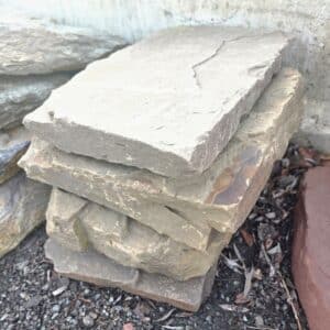 Frostbest&auml;ndige rutschfeste Trittplatten Grauwacke Naturstein robust massiv Wuppertal Bielefeld